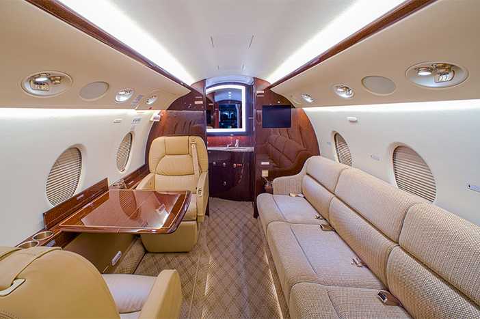 gulfstream n200qa read cabin